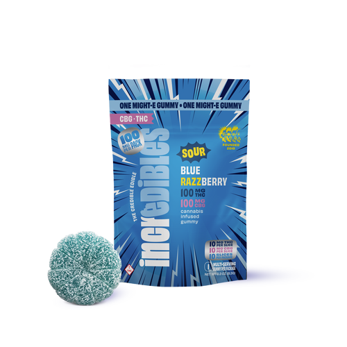 Might-E Dose Sour Blue Razzberry